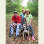 the kids and Sparky