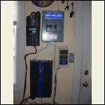 Power "wall" with the Samlex inverter and the new CC