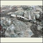 Crashed airplane