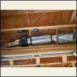 Inline fan and duct silencer