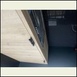 Upper cabinets and hood fan