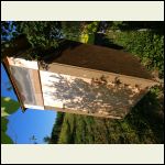 Outhouse front Outhouse front