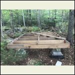 Completed rim/floor joists