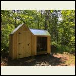Power/Wood Shed completed