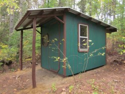 Storage Shed - Side View